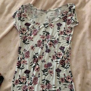 Floral tee